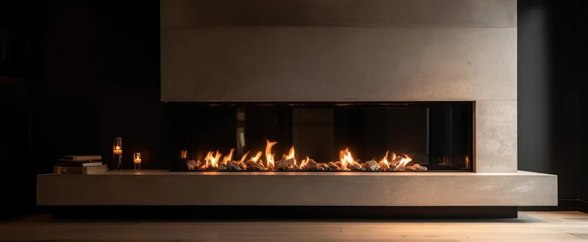Gas Fireplace Ember Bed Design Services in Myrtle Beach, South Carolina