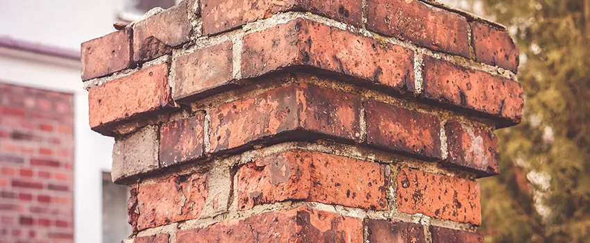 Cracked Chimney Bricks Repair Cost in Myrtle Beach, South Carolina