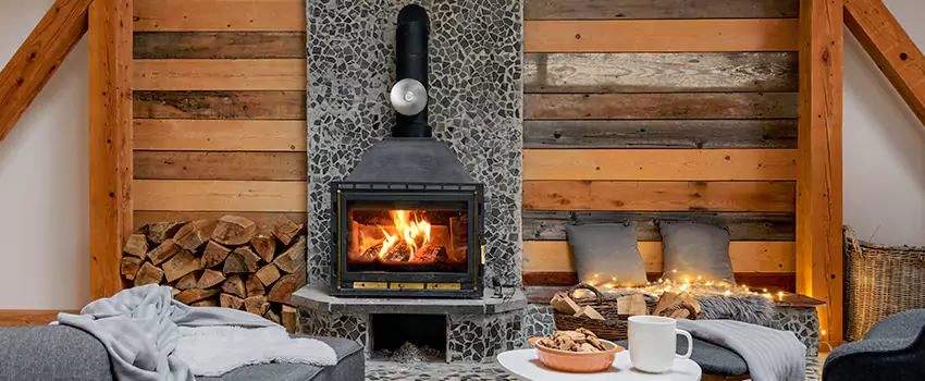 Thelin Hearth Products Direct Vent Gas Stove Fireplace Inspection in Myrtle Beach, South Carolina